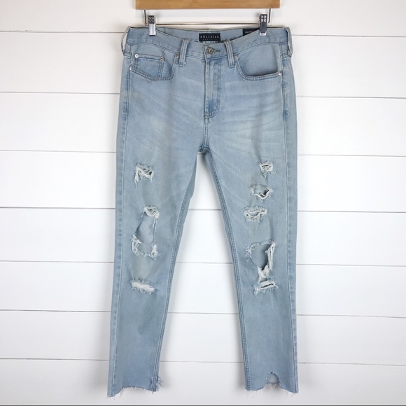 ankle cut off jeans mens